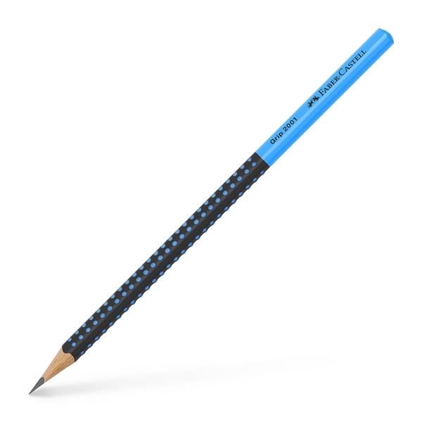 Grip Two Tone Graphite Bleistift, blau/schwarz, 12 Stück