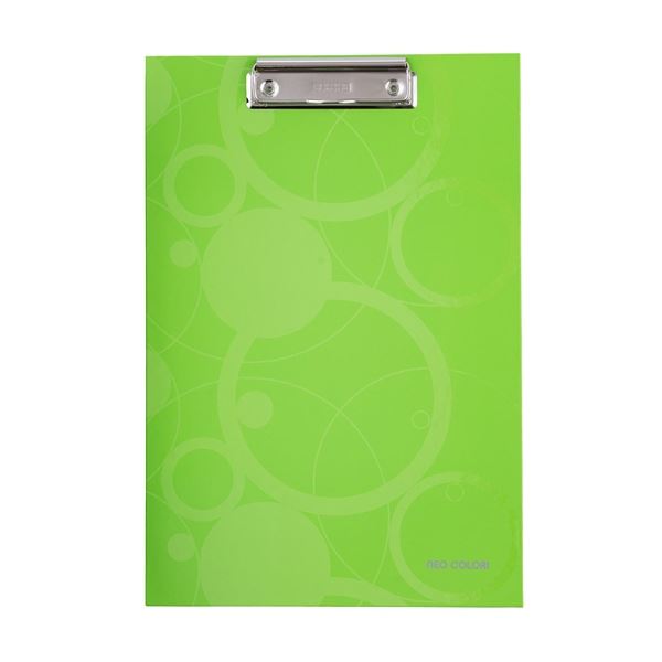 Schreibblock mit Clip NEO COLORI A4, grün