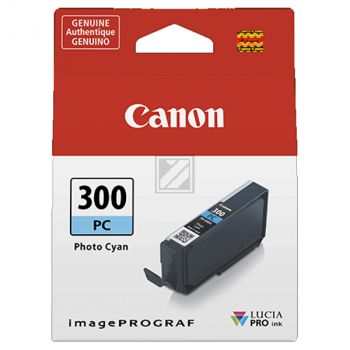 Original Canon 4197C001 / PFI-300PC Tinte cyan foto