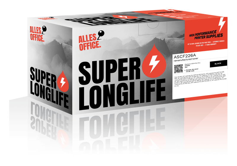 Superlonglife HP CF226A / 26A Toner schwarz