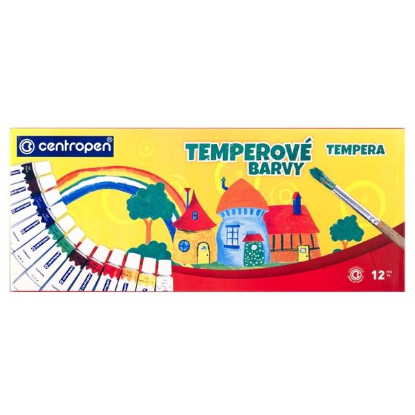 Temperafarben Centropen - 12 ml, 12 Stück