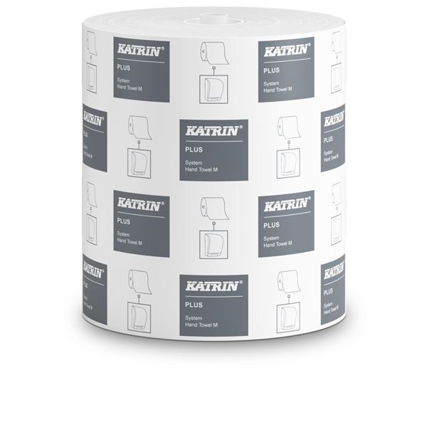 Papierhandtücher auf Rolle Katrin Plus-1lagig,300m,6