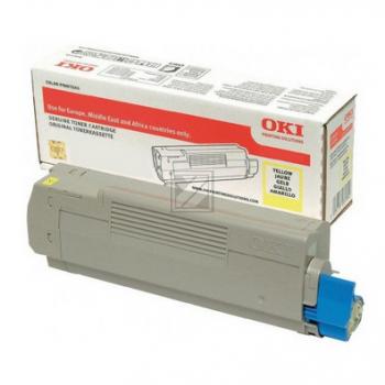 Original OKI 46471101 Toner gelb