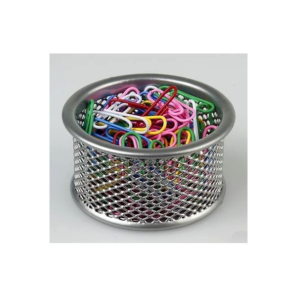 Drahtklammerbecher, klein, silber