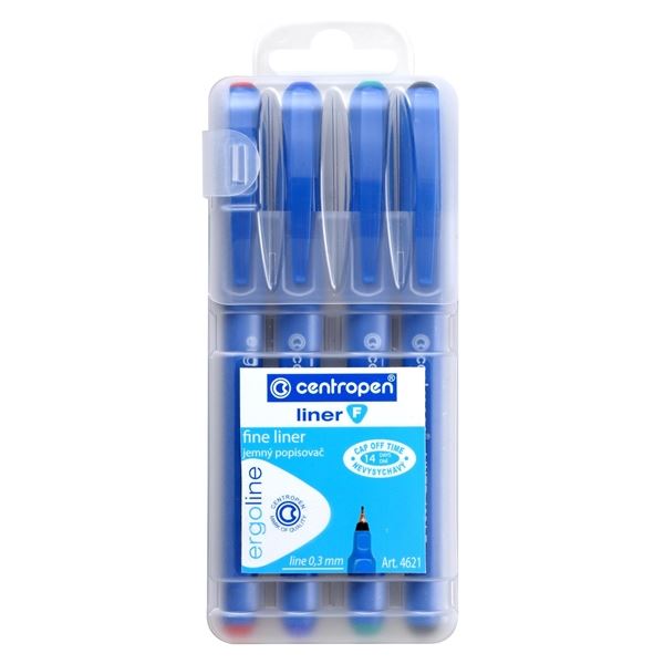 Liner Centropen 4621 F, Satz mit 4 Farben