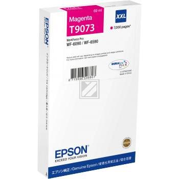 Original Epson C13T907340 / T9073 Tinte magenta