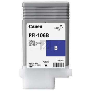 Original Canon 6629B001 / PFI-106B Tinte blau
