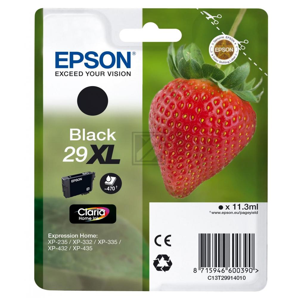 Original Epson C13T29914012 / 29XL Tinte schwarz