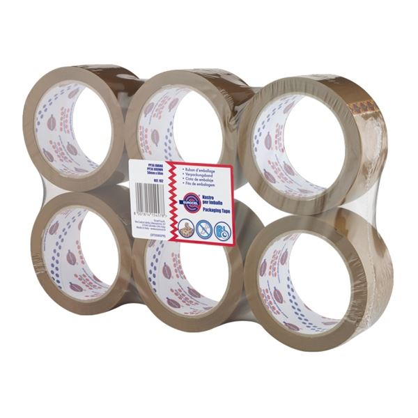 Packband Industrie braun, 50 mmx 100 m