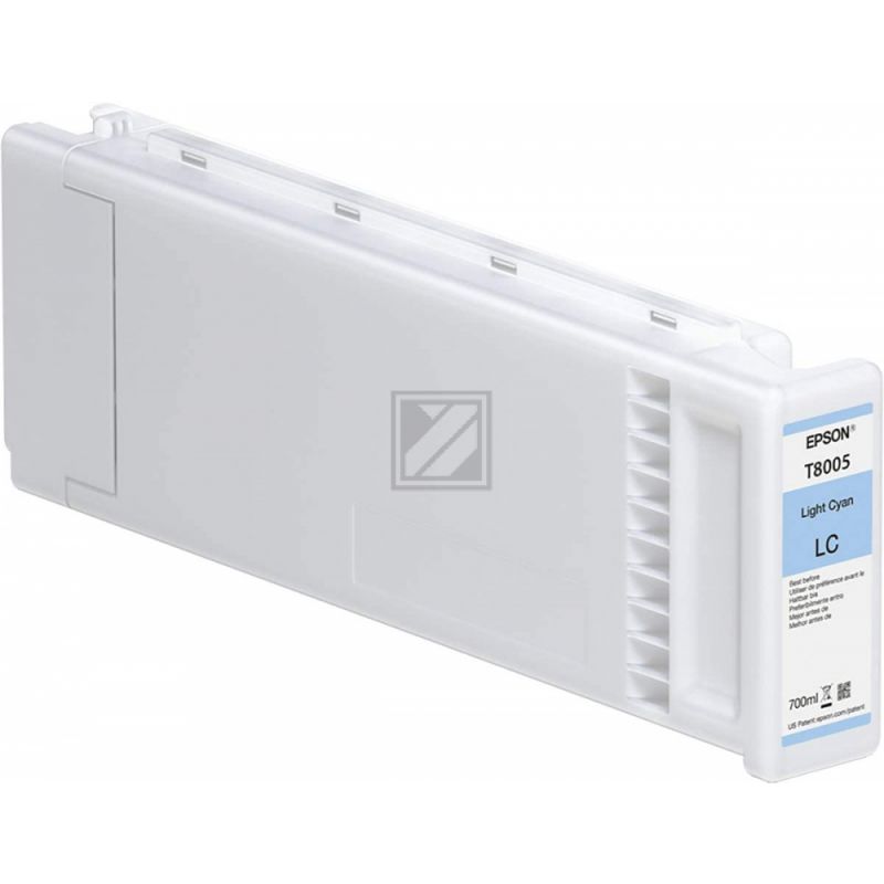 Original Epson C13T800500 / T8005 Tinte cyan hell
