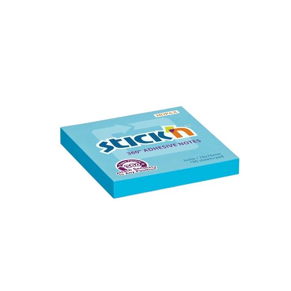 Hopax 360 Pad, 76 x 76 mm, blau