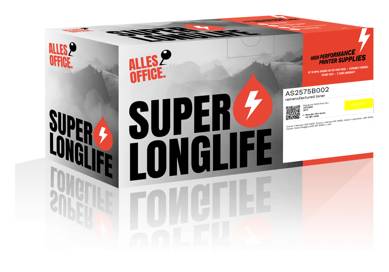 Superlonglife Canon 2575B002 / 717Y Toner gelb