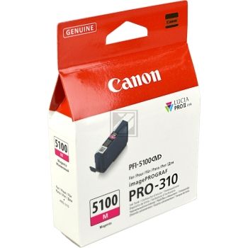 Original Canon 6954C001 / PFI-5100M Tinte magenta