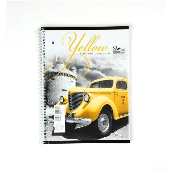 Notizbuch, A5, Spirale, 80 Blatt, unbedruckt