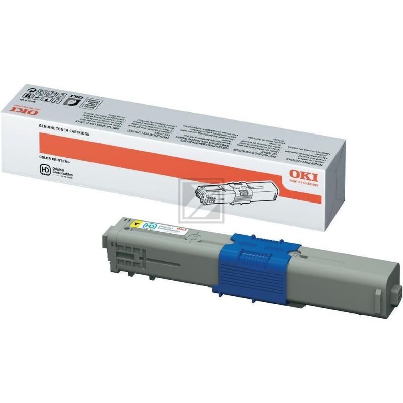 Original OKI 44469722 Toner gelb
