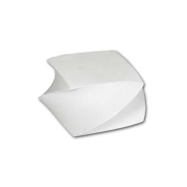 Verleimter Würfel VRTULE, 8,5 x 8,5 x 6 cm, weiß