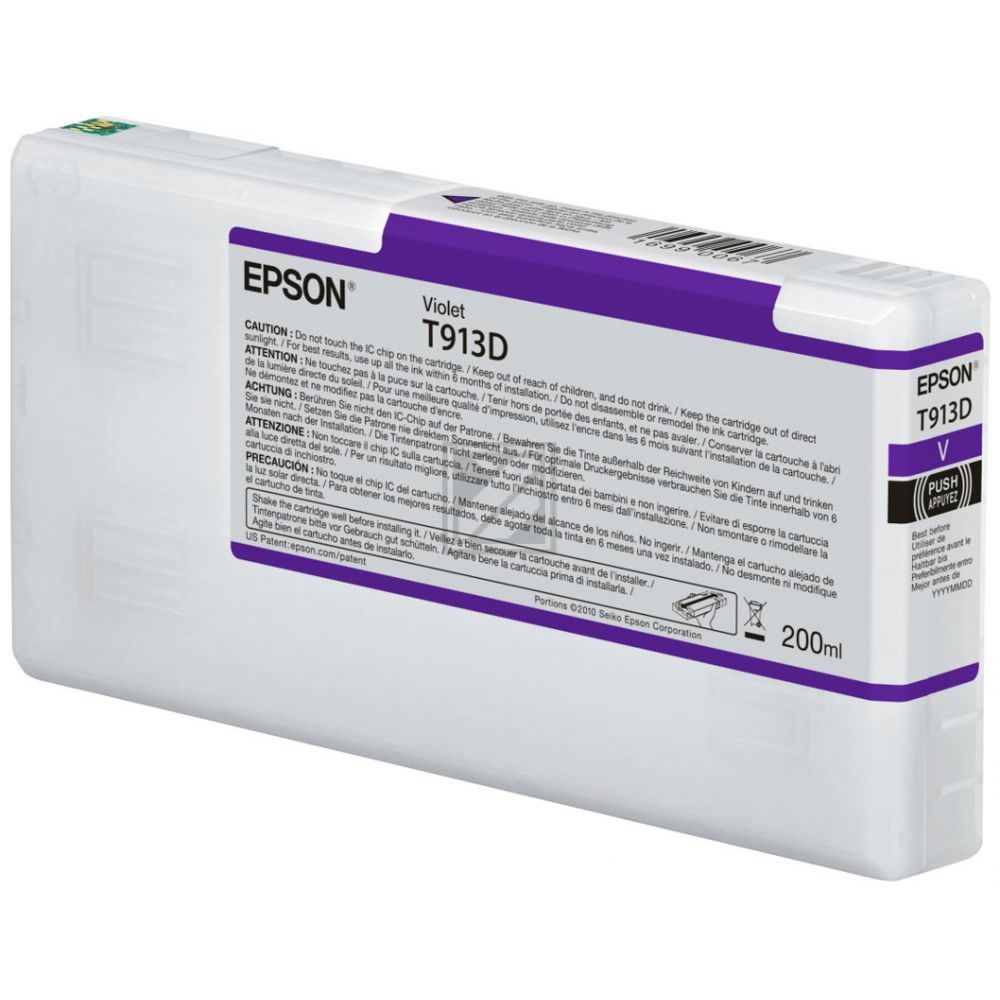 Original Epson C13T913D00 / T913D Tinte violett
