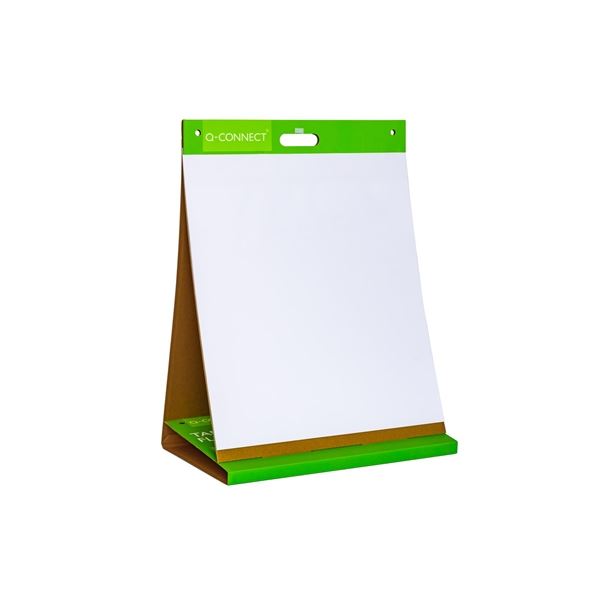 Selbstklebendes Flipchart Q-Connect A1, Schreibtisch, 20 Blatt