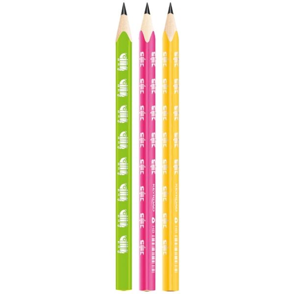 Bleistift KEYROAD Neon JUMBO, HB, 6 St.