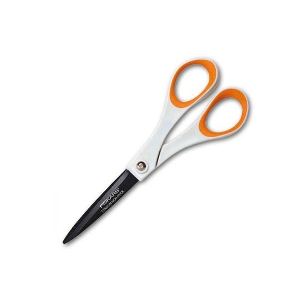 Fiskars Schere, Titanium, 18 cm