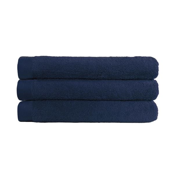 Frotteehandtuch - dunkelblau, 50 x 100 cm