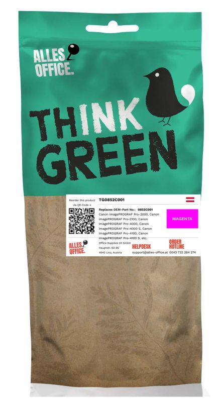 ThinkGreen Canon 0852C001 / PFI-1100M Tinte magenta