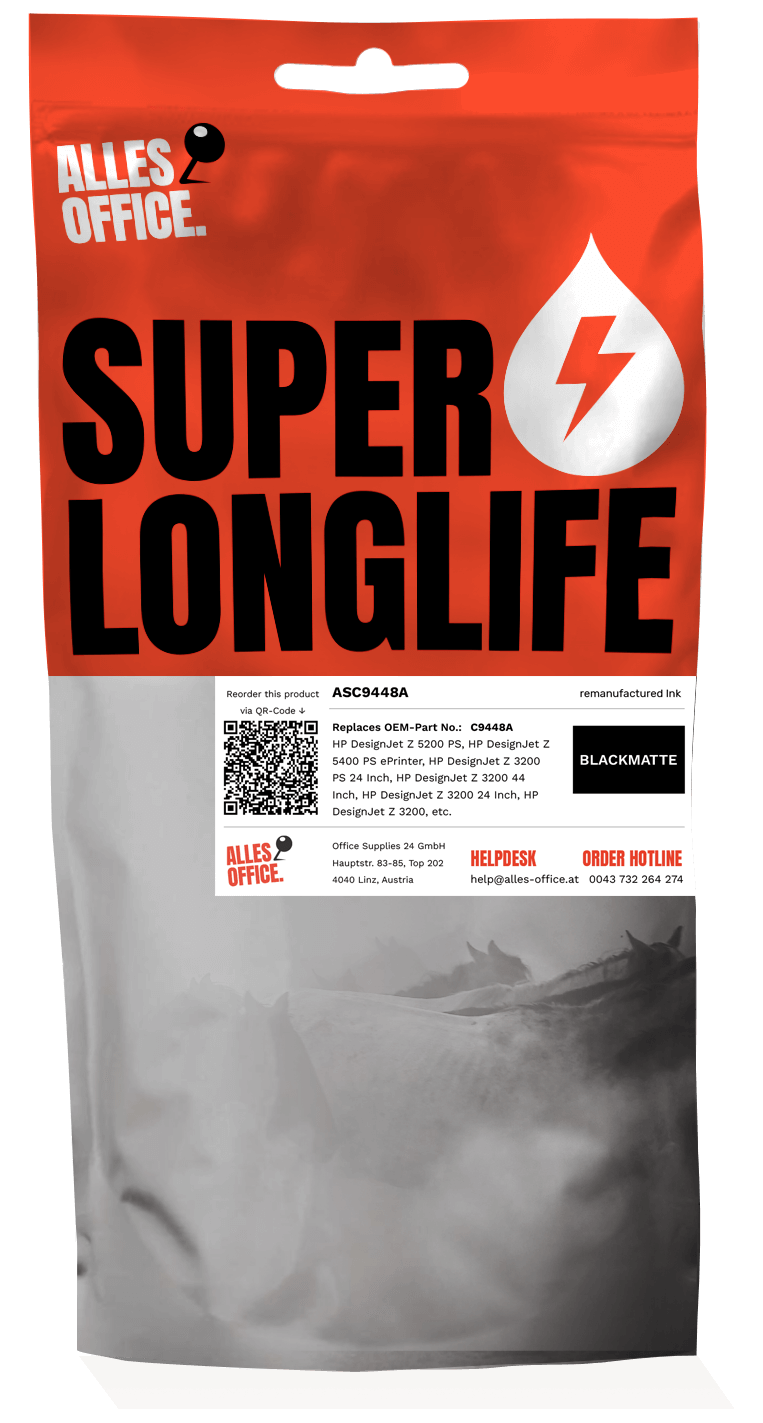 Superlonglife HP C9448A / 70 Tinte