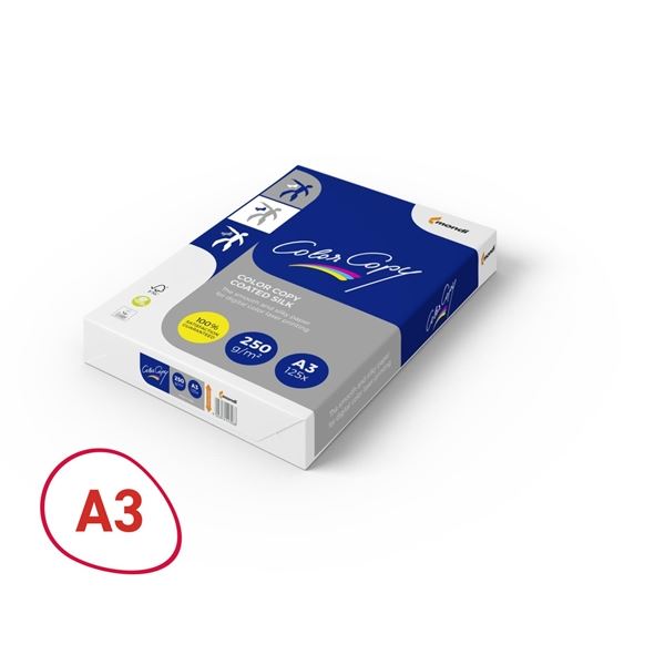 Spez. Papier Farbkopie gestrichen-A3,250g/m2,matt,125 Stück