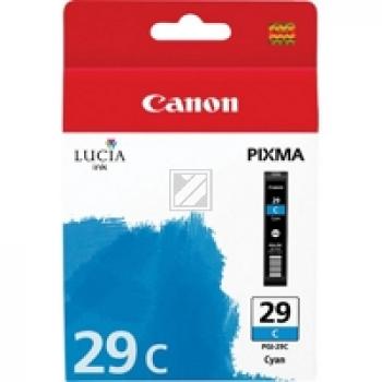 Original Canon 4873B001 / PGI-29C Tinte cyan
