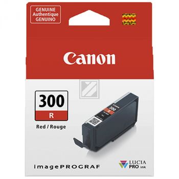 Original Canon 4199C001 / PFI-300R Tinte rot