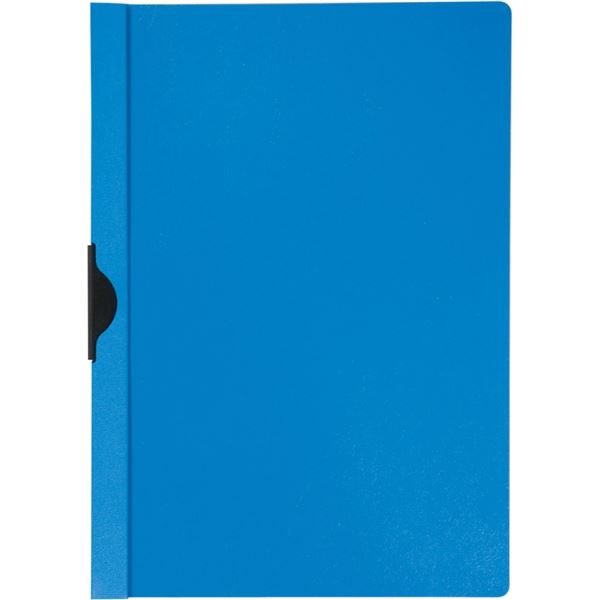 Schnellhefter mit Clip Q-Connect ch. 30,A4,blau