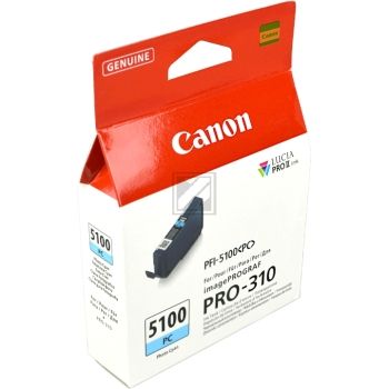 Original Canon 6956C001 / PFI-5100PC Tinte cyan foto