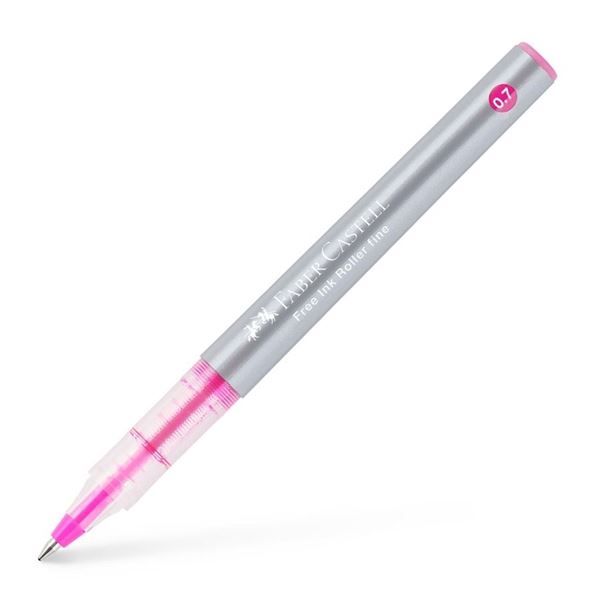 Roller Faber-Castell Free Ink, Spitze 0,7 mm, rosa