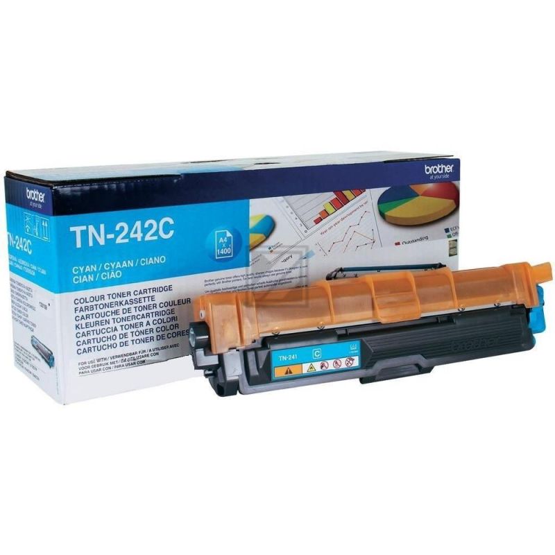 Original Brother TN-242C Toner cyan