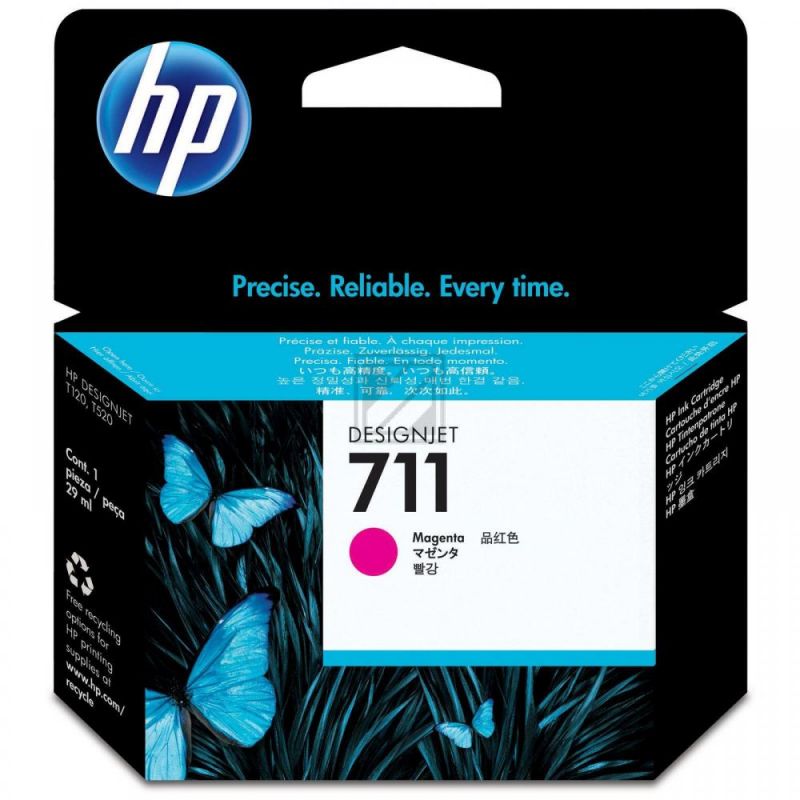 Original HP CZ131A / 711 Tinte magenta