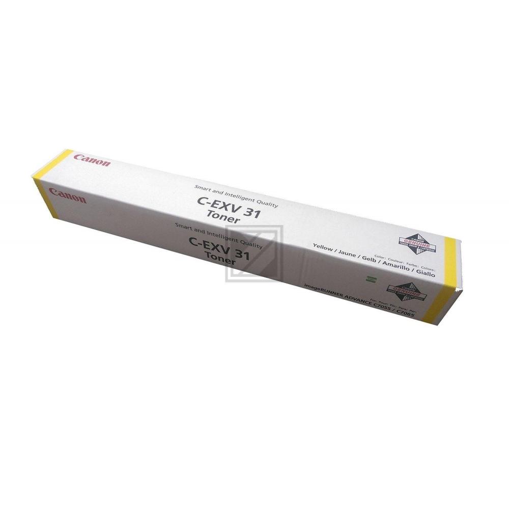 Original Canon 2804B002 / C-EXV31 Toner gelb