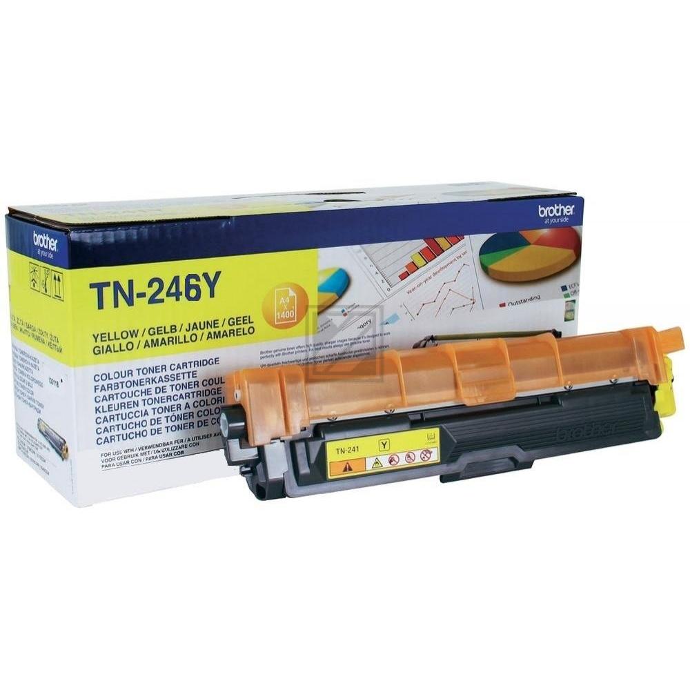 Original Brother TN-246Y Toner gelb