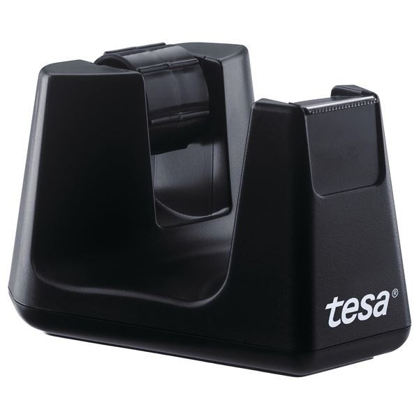 Tesa Smart Desktop Klebebandabroller, Schwarz