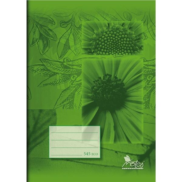 Notizbuch 545, A5, quadratisch, 40 Blatt, recycelt