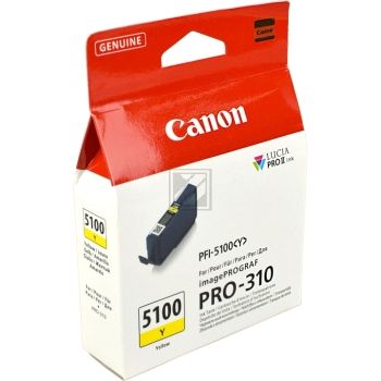 Original Canon 6955C001 / PFI-5100Y Tinte gelb