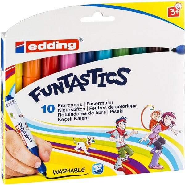 Edding Kinderstifte 14, Satz mit 10 Farben