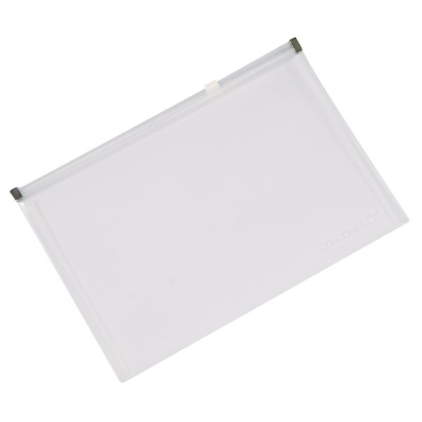 Umschlag mit Reißverschluss Q-Connect - A5, 172 mic, klar, 1 Stück