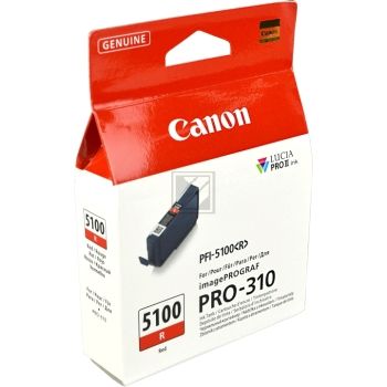 Original Canon 6958C001 / PFI-5100R Tinte rot