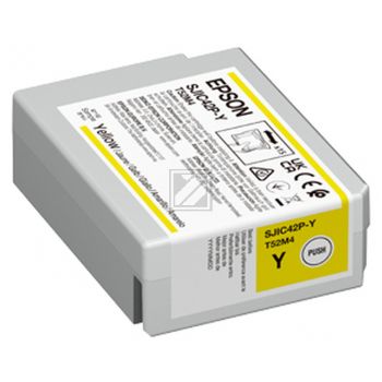 Original Epson C13T52M440 Tinte gelb